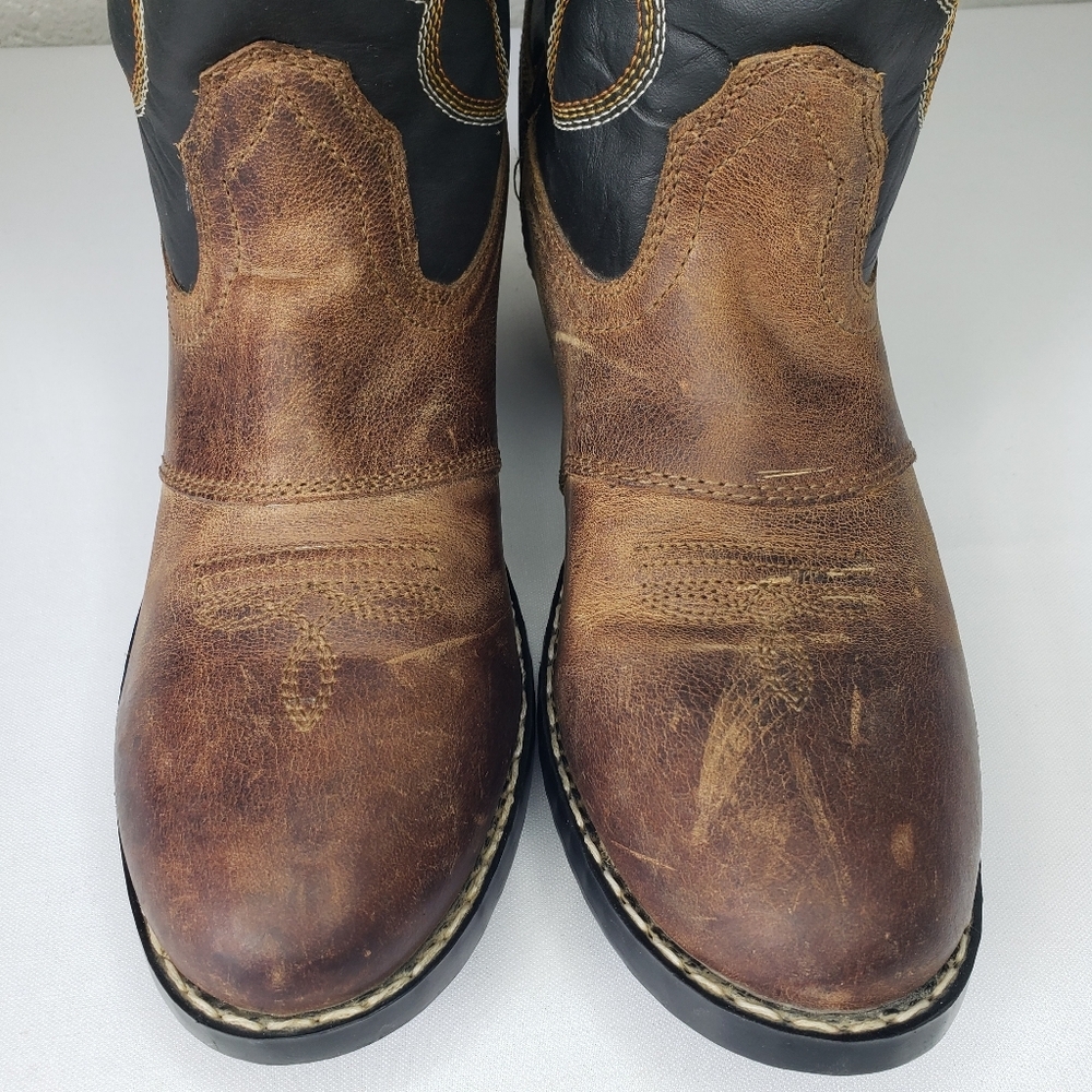 Cody James Women's Two-Tone Western Heeled Boots Size 7 US - Picture 3 of 13